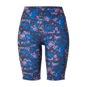 Urban Classics Športové nohavice  baklažánová / pastelovo fialová / nebesky modrá