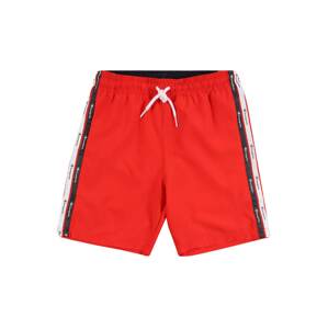 Champion Authentic Athletic Apparel Plavecké šortky  červená / čierna / biela