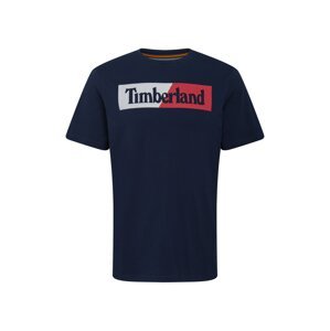 TIMBERLAND Tričko  čerešňová / biela / ultramarínová
