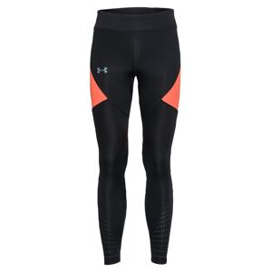 UNDER ARMOUR Športové nohavice 'Speedpocket'  čierna / koralová / sivá