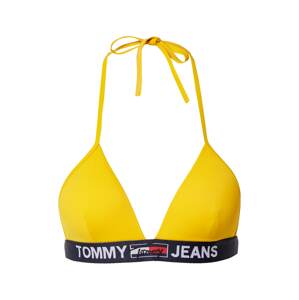 Tommy Hilfiger Underwear Bikinový top  žltá / čierna / biela / červená