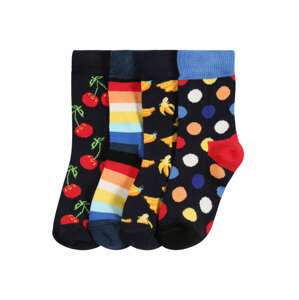 Happy Socks Ponožky  modrá / červená / žltá / biela / marhuľová