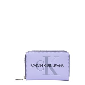 Calvin Klein Jeans Peňaženka 'Accordion'  svetlofialová / orgovánová / čierna