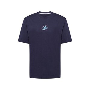 ADIDAS PERFORMANCE Funkčné tričko 'SCRIBBLE'  námornícka modrá / svetlomodrá / biela