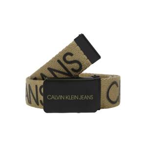 Calvin Klein Jeans Opasky  olivová / čierna