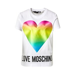 Love Moschino Tričko  biela / zmiešané farby