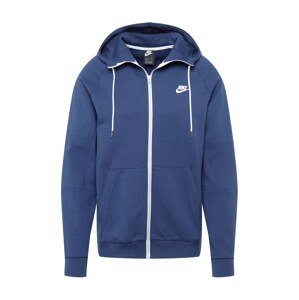 Nike Sportswear Tepláková bunda 'Modern'  námornícka modrá / biela