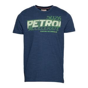 Petrol Industries Tričko  svetlozelená / petrolejová / zelená