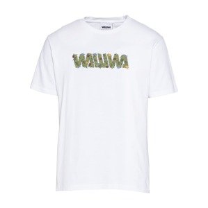 WAWWA Tričko  biela / svetlozelená / svetlomodrá / červená / žltá