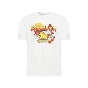 Reebok Classics T-Shirt  biela / žltá / červená