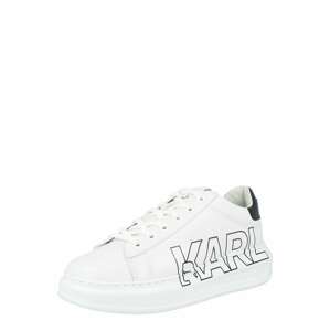 Karl Lagerfeld Nízke tenisky 'KAPRI'  biela / tmavomodrá