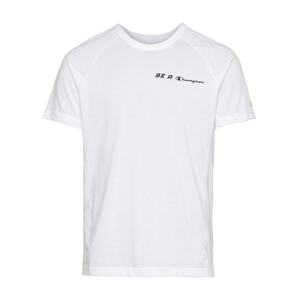 Champion Authentic Athletic Apparel Funkčné tričko  šedobiela / čierna / svetlooranžová