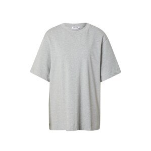 EDITED Oversize tričko 'Elisa'  sivá melírovaná