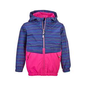 KILLTEC Outdoorová bunda  neónovo ružová / modrá / zmiešané farby