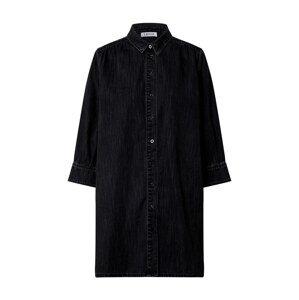 EDITED Košeľové šaty 'Siena'  čierny denim