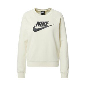 Nike Sportswear Mikina 'Essential'  čierna / béžová