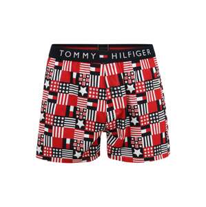 Tommy Hilfiger Underwear Boxerky  tmavomodrá / biela / ohnivo červená