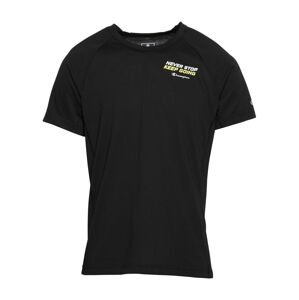 Champion Authentic Athletic Apparel Funkčné tričko  čierna / biela / žltá