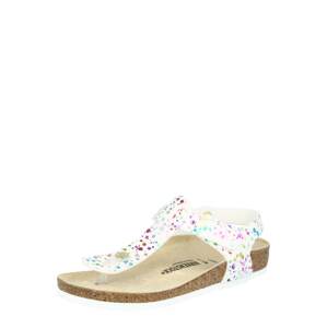 BIRKENSTOCK Sandále 'Kairo'  biela / zmiešané farby