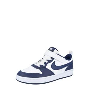 Nike Sportswear Tenisky 'Court Borough 2'  biela / námornícka modrá