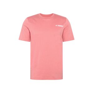 adidas Terrex Funkčné tričko  ružová / biela