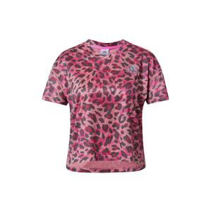 ADIDAS PERFORMANCE Funkčné tričko  ružová / čierna / ružová