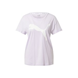PUMA Funkčné tričko  biela / levanduľová
