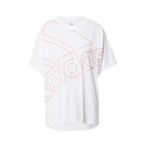 ADIDAS PERFORMANCE T-Shirt 'Fav Q1'  biela / ružová