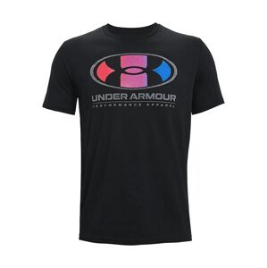 UNDER ARMOUR Funkčné tričko  čierna / fialová / modrá / ružová / sivá