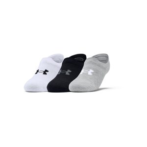 UNDER ARMOUR Športové ponožky  biela / sivá / čierna
