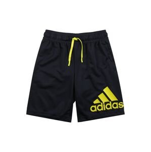 ADIDAS SPORTSWEAR Športové nohavice  tmavomodrá / žltá
