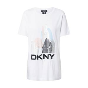 DKNY Tričko  biela / čierna / ružová / svetlomodrá / sivá