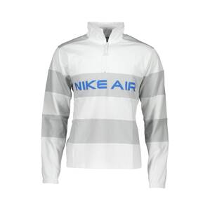 Nike Sportswear Mikina  biela / sivá / nebesky modrá