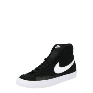 Nike Sportswear Členkové tenisky  biela / čierna