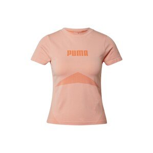 PUMA Funkčné tričko 'Evostripe'  marhuľová / lososová