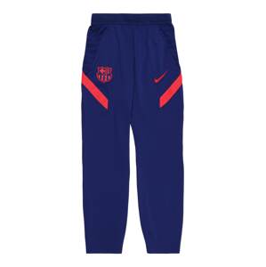 NIKE Športové nohavice 'FC Barcelona'  kráľovská modrá / brusnicová