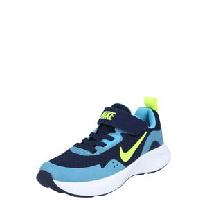 Nike Sportswear Tenisky  neónovo zelená / námornícka modrá / dymovo modrá