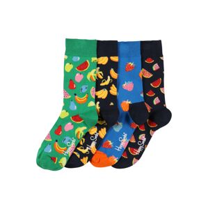 Happy Socks Ponožky 'Fruit'  nebesky modrá / námornícka modrá / čierna / svetlozelená / žltá