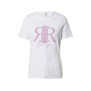 River Island Shirt  biela / fialová