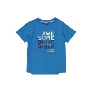 BLUE SEVEN T-Shirt  biela / tmavomodrá / kráľovská modrá