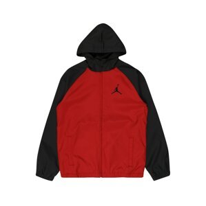 Jordan Prechodná bunda  červená / čierna