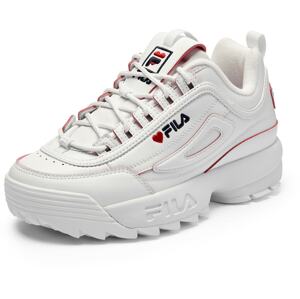 FILA Sneaker  biela / námornícka modrá / karmínovo červená