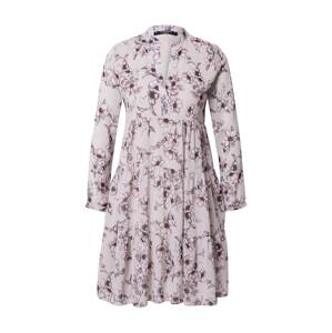 ZABAIONE Košeľové šaty 'Sanya'  pastelovo fialová / baklažánová / ružová