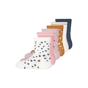 EWERS Ponožky  ružová / tmavomodrá / karamelová / biela / staroružová