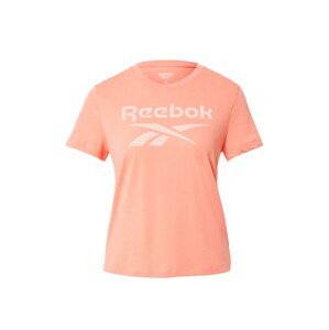 Reebok Sport Funkčné tričko  koralová / biela
