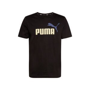 PUMA Funkčné tričko  čierna / dymovo modrá / nebielená