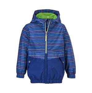 KILLTEC Outdoorová bunda  modrá / svetlomodrá / tmavooranžová / žltá / svetlozelená