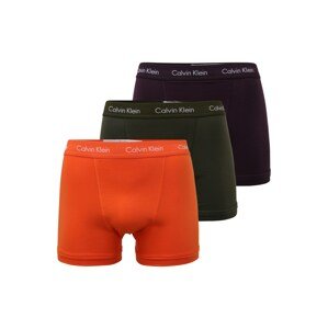 Calvin Klein Underwear Boxerky  oranžová / tmavozelená / tmavomodrá