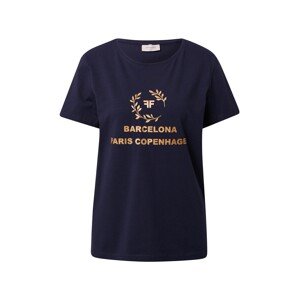 Freequent Shirt 'ELMA'  námornícka modrá / zlatá