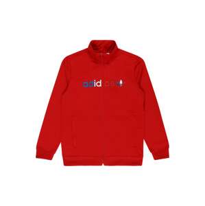 ADIDAS ORIGINALS Prechodná bunda  červená / modrá
